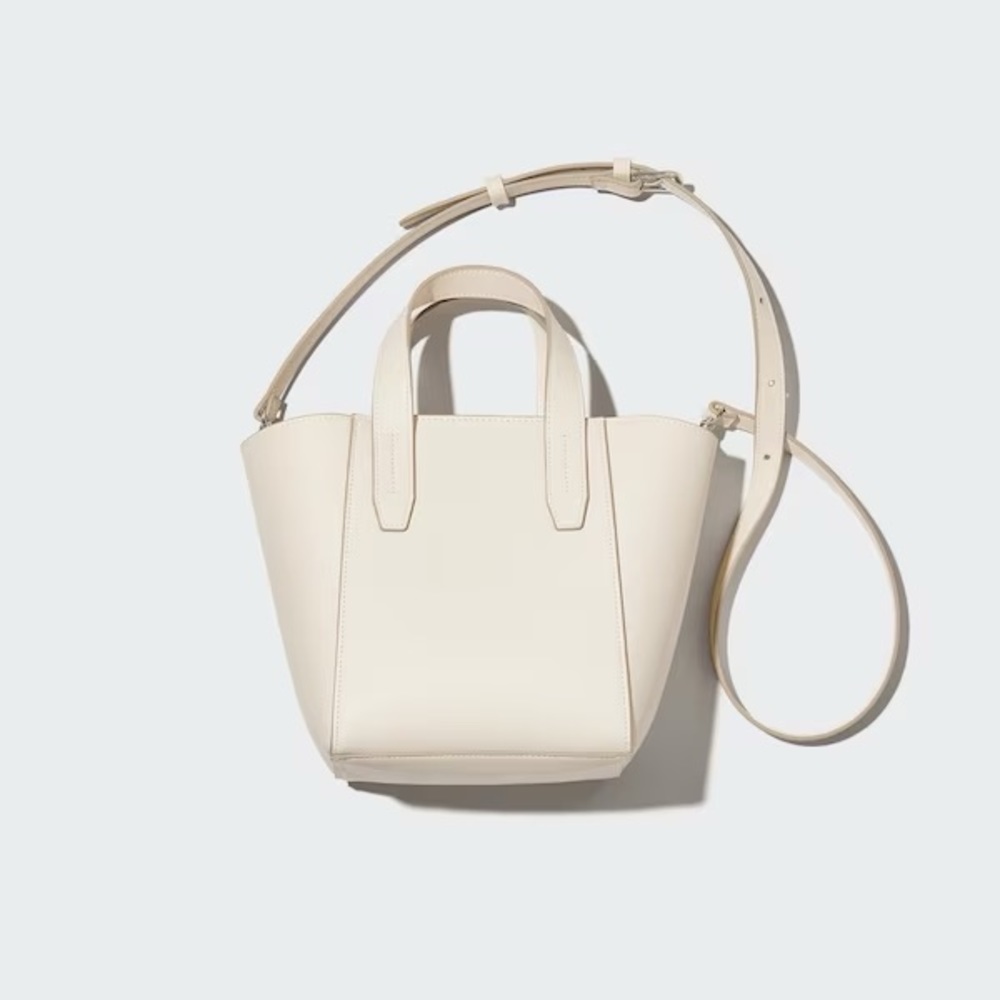 Uniqlo faux leather purse